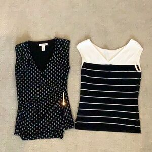 White House Black Market sleeveless tops